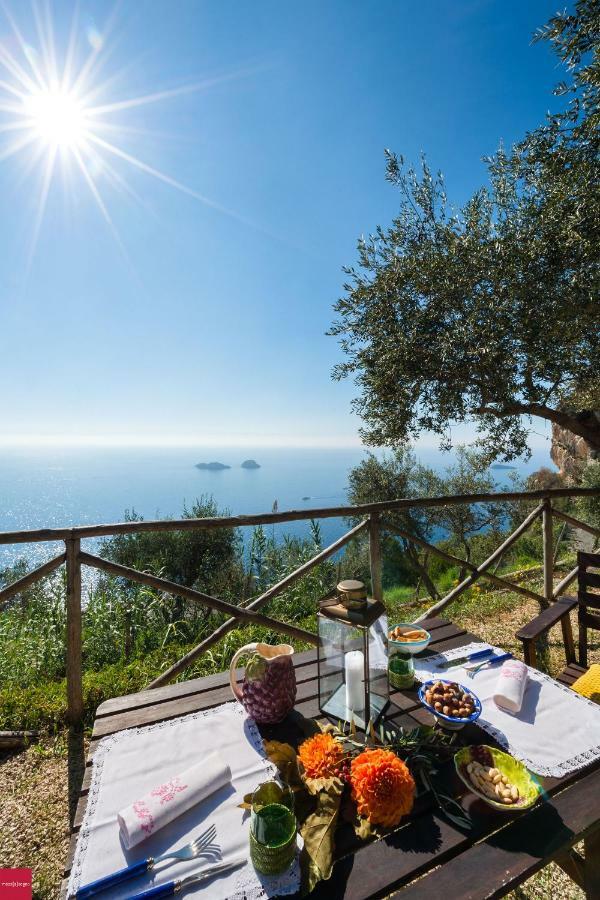 Il Nibbio Lägenhet Piano di Sorrento Exteriör bild