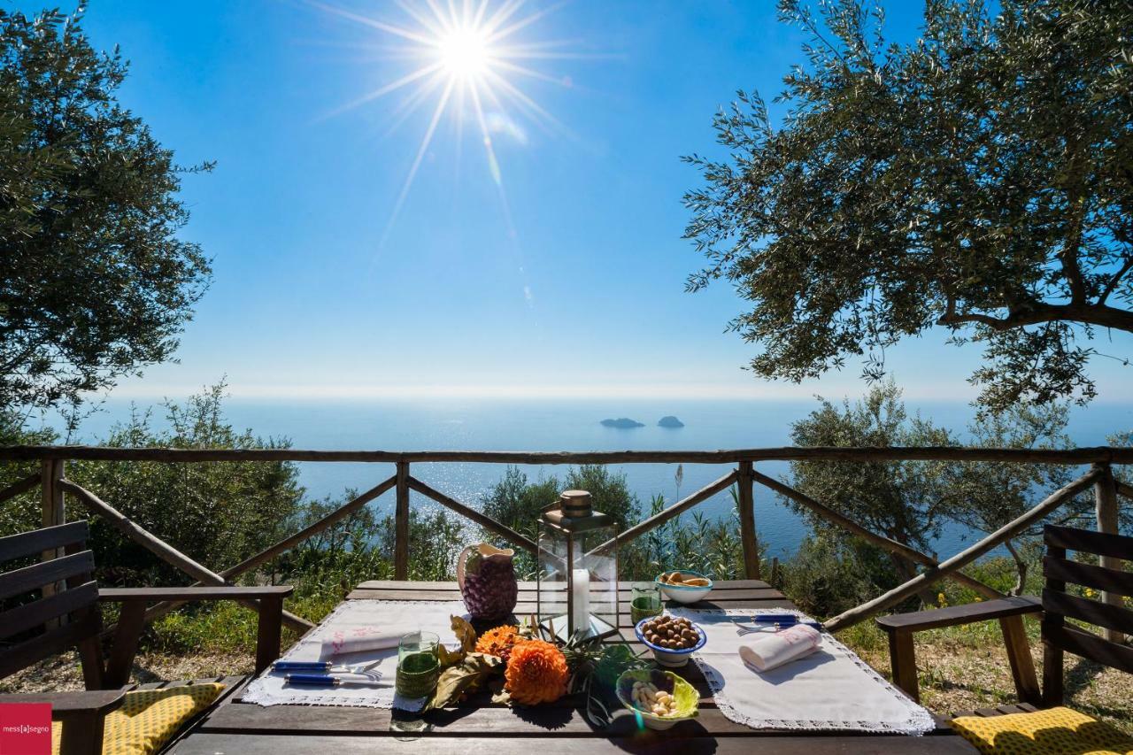 Il Nibbio Lägenhet Piano di Sorrento Exteriör bild