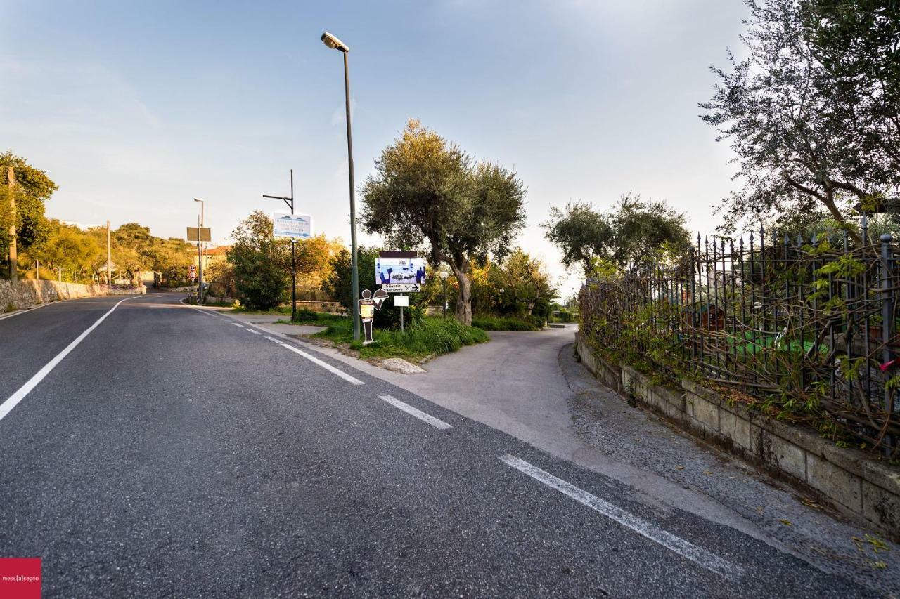 Il Nibbio Lägenhet Piano di Sorrento Exteriör bild