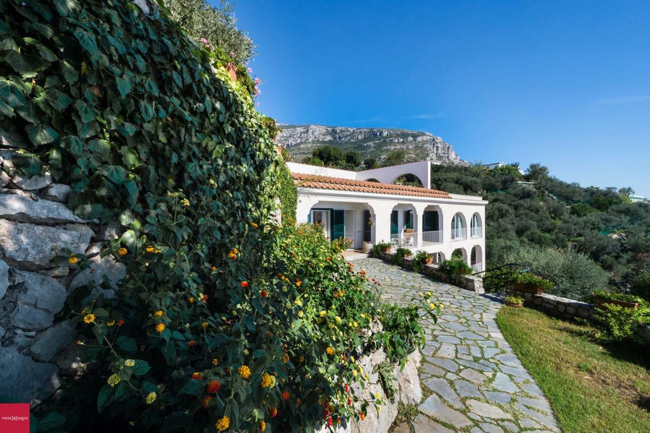 Il Nibbio Lägenhet Piano di Sorrento Exteriör bild