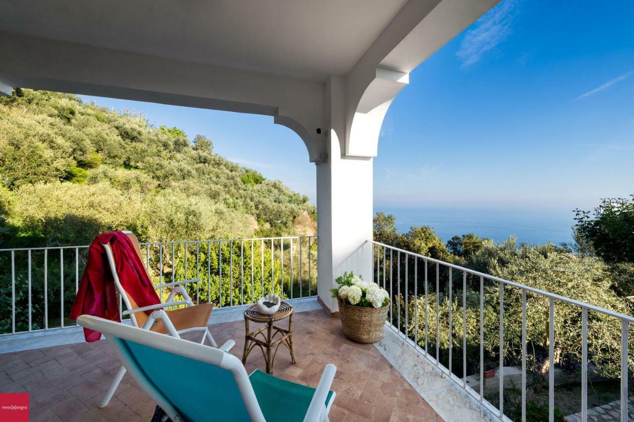 Il Nibbio Lägenhet Piano di Sorrento Exteriör bild