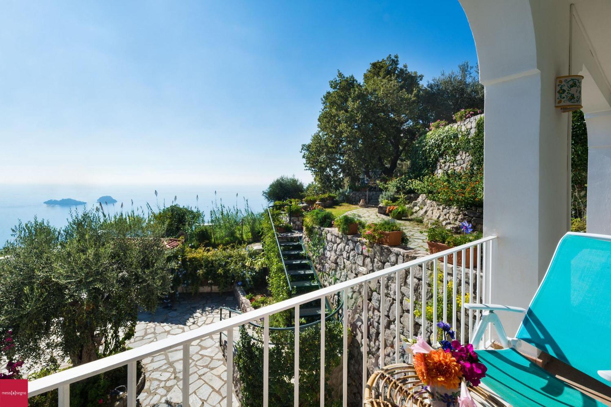 Il Nibbio Lägenhet Piano di Sorrento Exteriör bild