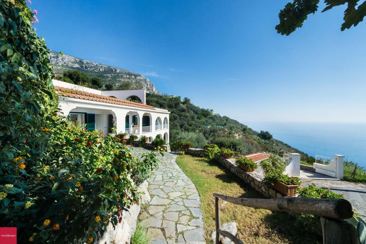 Il Nibbio Lägenhet Piano di Sorrento Exteriör bild